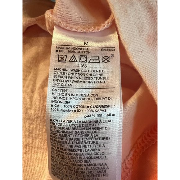 Old Navy Shirt Womens Medium Crewneck Long Sleeve Tie Dye - Picture 8 of 8